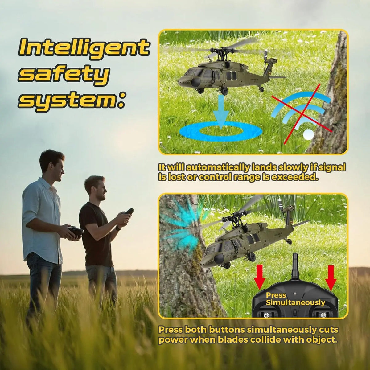 WLtoys K170 Brushless RC Helicopter with Three Batteries and Gyroscope