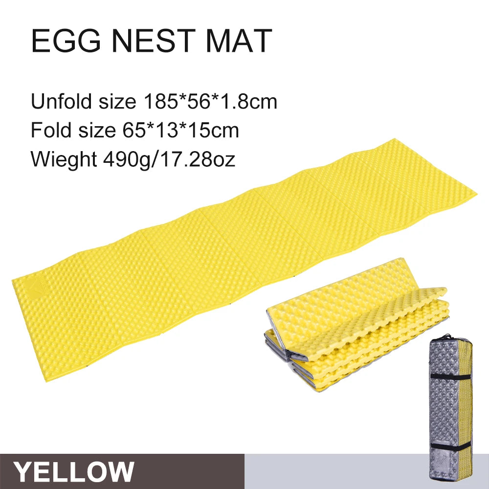 Widesea Portable Waterproof Camping Sleeping Pad Foam Mattress