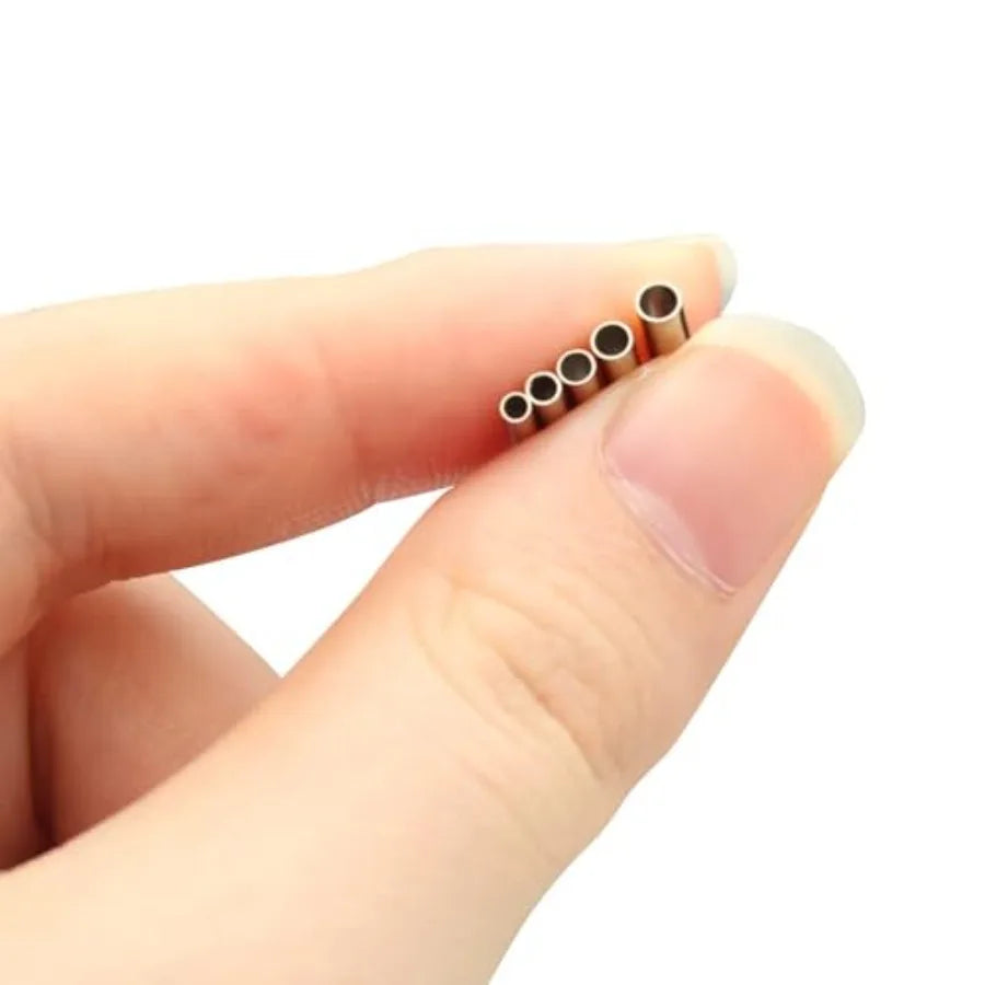 Stainless Steel Single Tubular Cable Crimp End Sleeves Kit