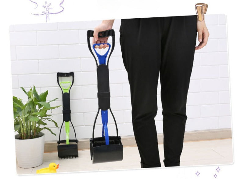 Feces Collector Foldable Shovel Excrement Collector Outdoor Dog Walking Clip Stool Apparatus Feces Cleaning Tool Pet Products