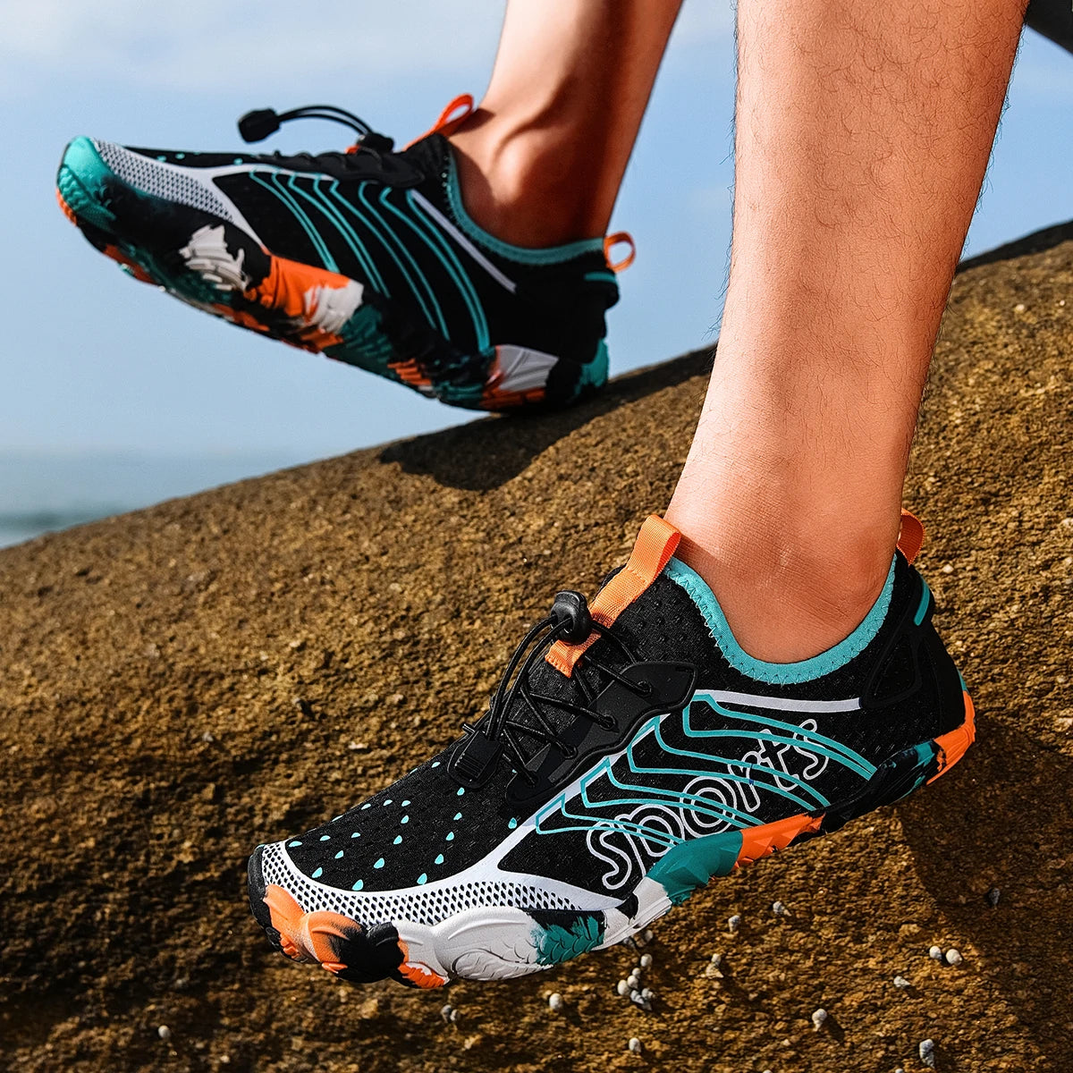 Lightweight Quick Dry Barefoot Water Shoes For Beach