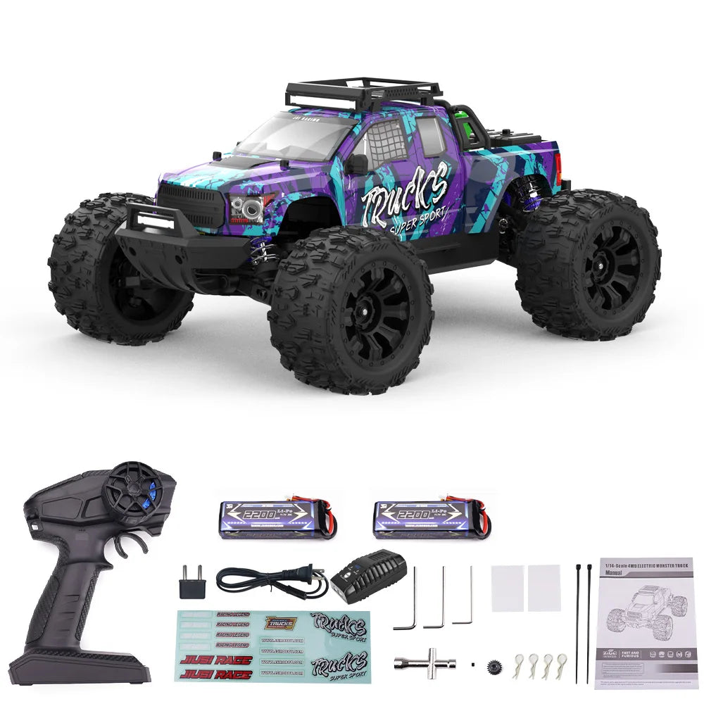 JIUSI Four Wheel Drive Brushless Motor Remote Control Racing Car