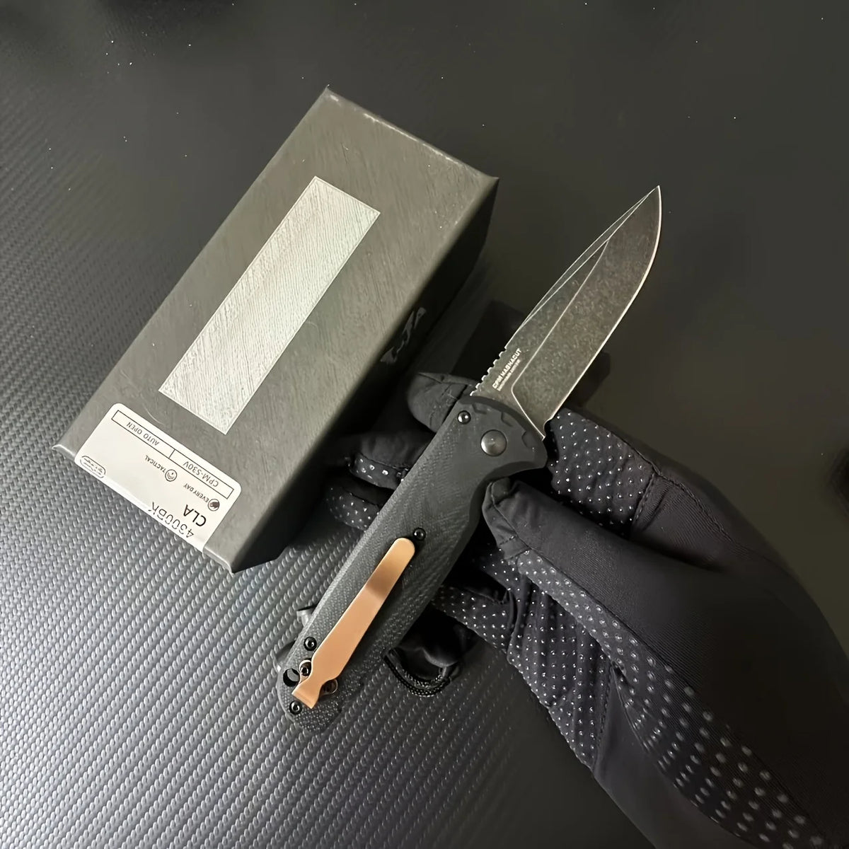HX Outdoors Tactical Folding Pocket Knife With G10 Handle