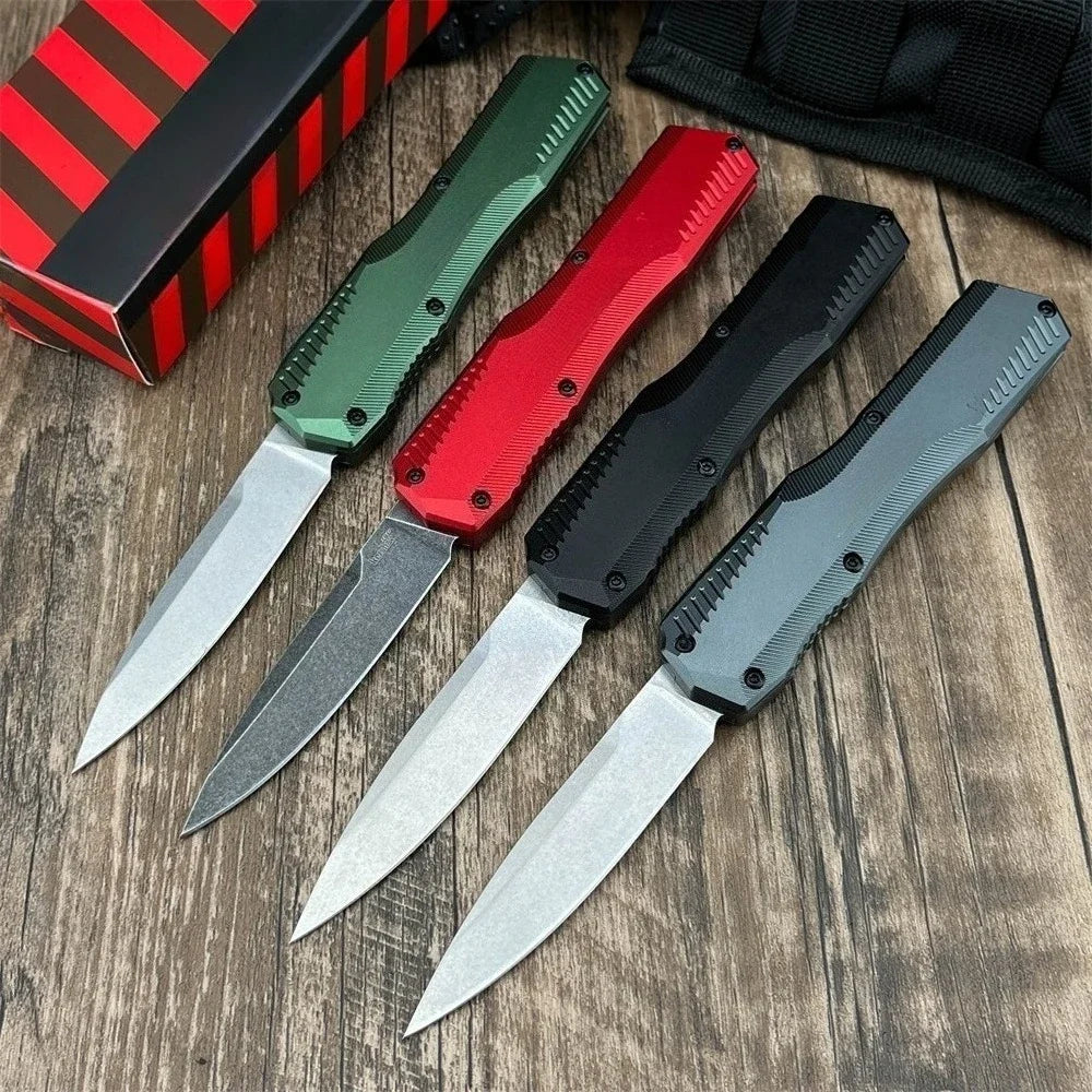 DIY D2 Steel Outdoor Knife With T6 Aluminum Handle