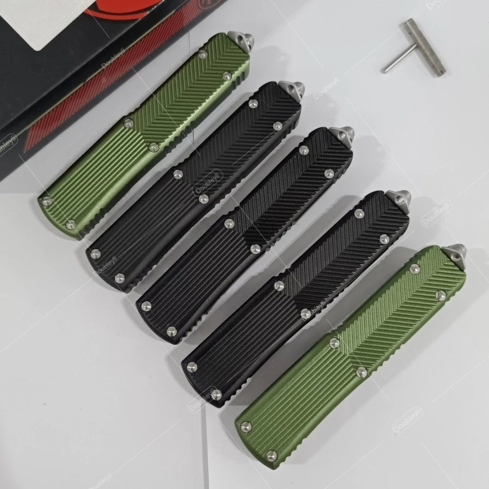 DIY D2 Steel Lightweight Pocket Knife With Aluminum Handle