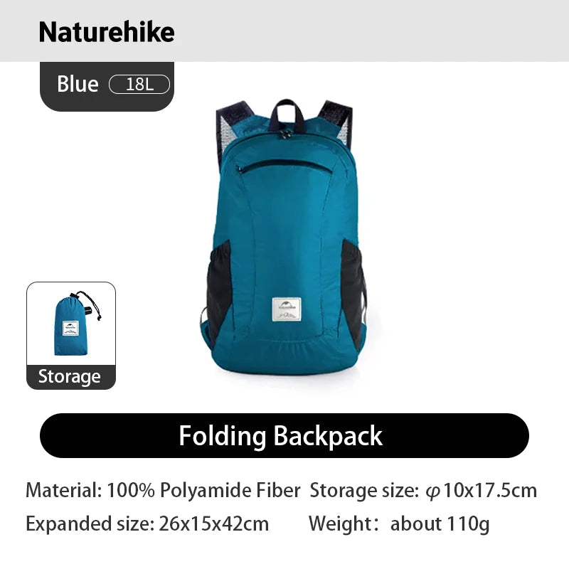 Naturehike Lightweight Waterproof Backpack For Hiking And Travel