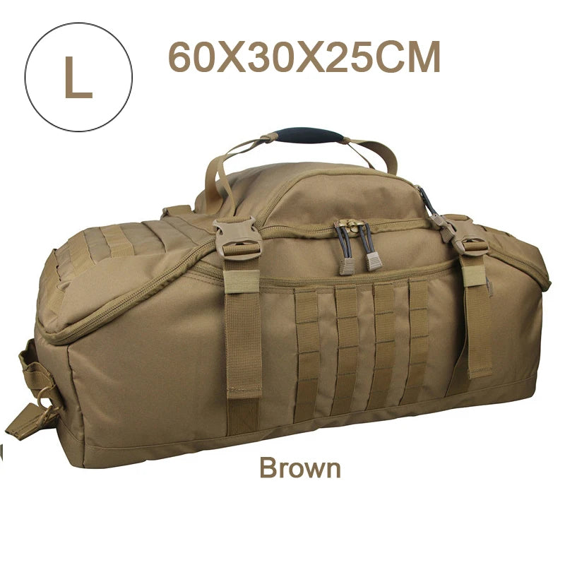 LQARMY Tactical Backpack For Outdoor Hiking And Camping Travel