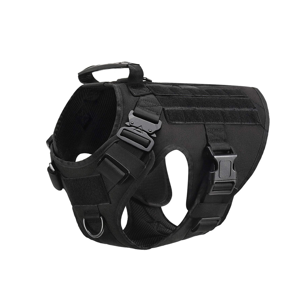 Petavel Tactical Dog Harness Molle Pouches For Active German Shepherds