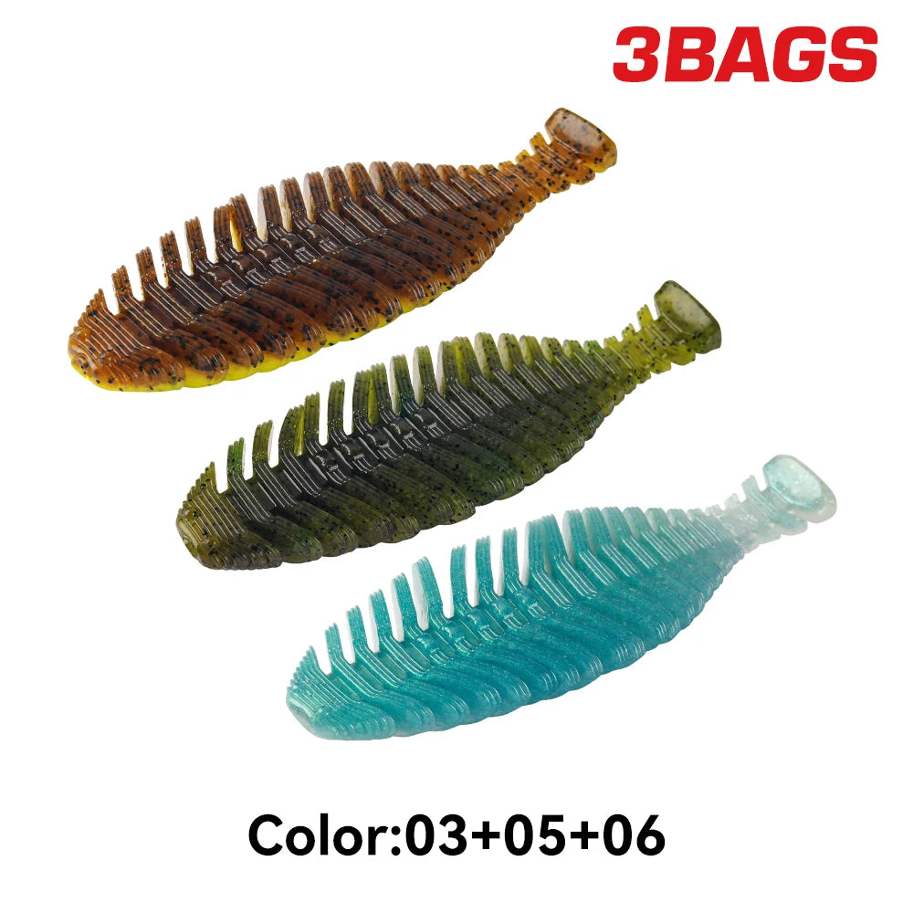 Kingdom Soft Shad Swimbait Lure For Pike And Bass Fishing