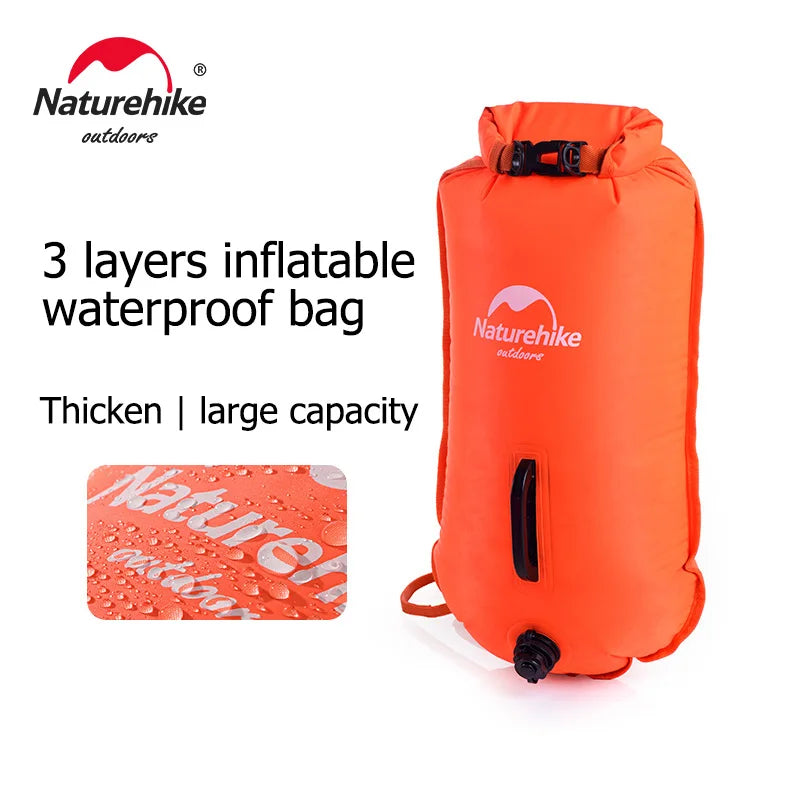 Naturehike Inflatable Swimming Buoy Waterproof Storage Belt