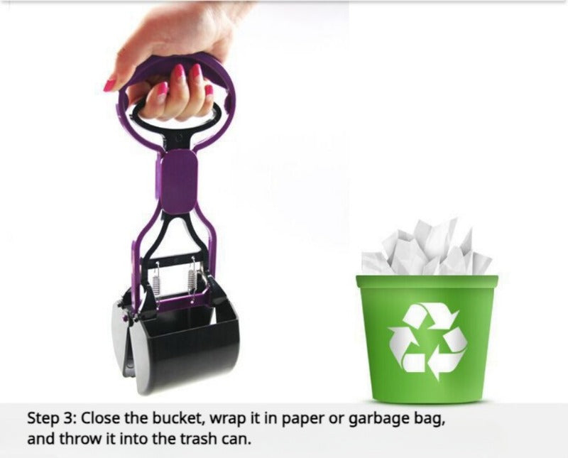 Feces Collector Foldable Shovel Excrement Collector Outdoor Dog Walking Clip Stool Apparatus Feces Cleaning Tool Pet Products