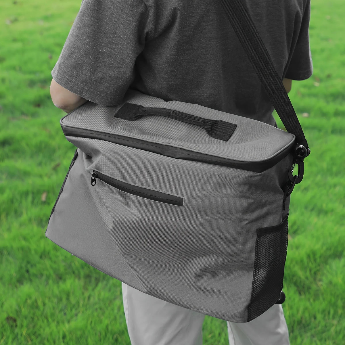 Insulated Kayak Seat Back Cooler Bag For Fishing And Travel