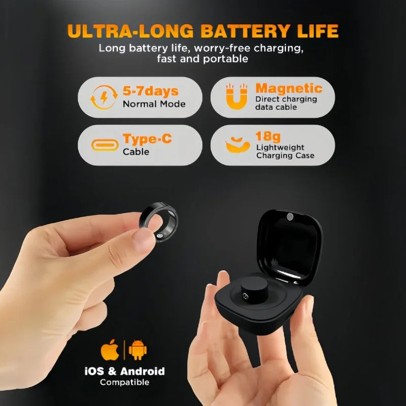 Casatelier Smart Ring For Heart Rate And Sleep Tracking