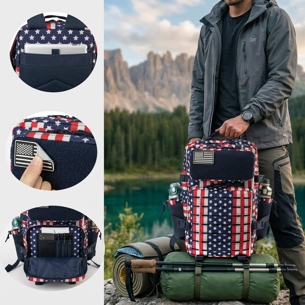 ReFire Gear Tactical Molle Backpack For Camping And Hiking Adventures