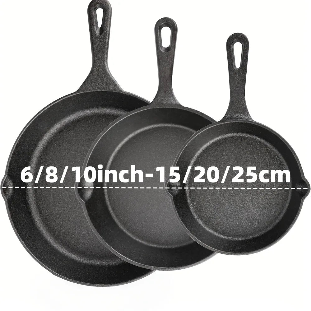 Heavy Duty Stainless Steel Frying Pans For Stove And Oven