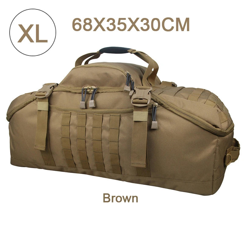 LQARMY Tactical Backpack For Outdoor Hiking And Camping Travel