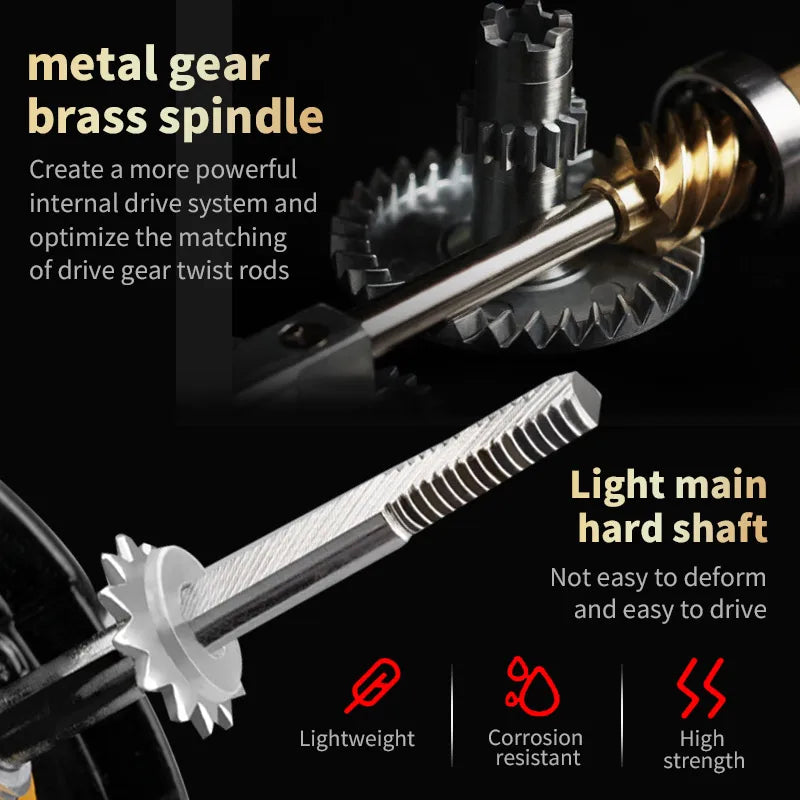 Adjustable Spinning Fishing Reel Aluminum Body Left Right Handle Switch
