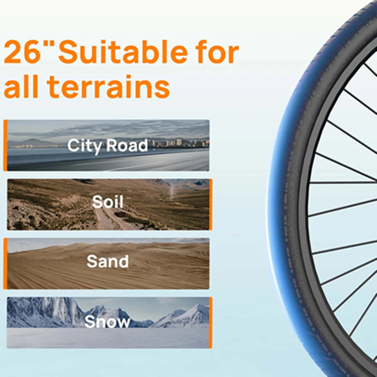 Urlife E26 City Electric Bicycle With 48V Removable Battery