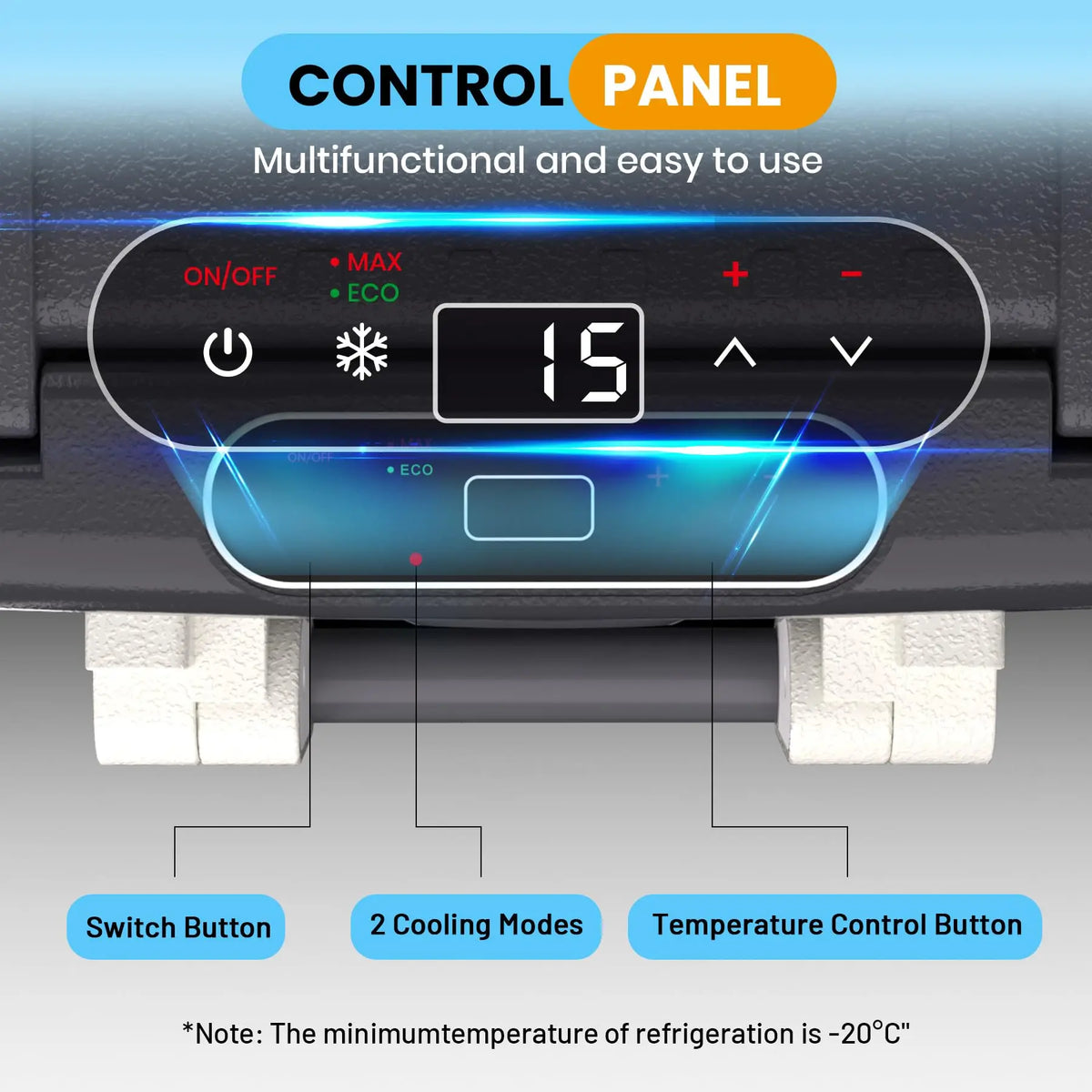HiMISS Portable Electric Car Refrigerator And Freezer System