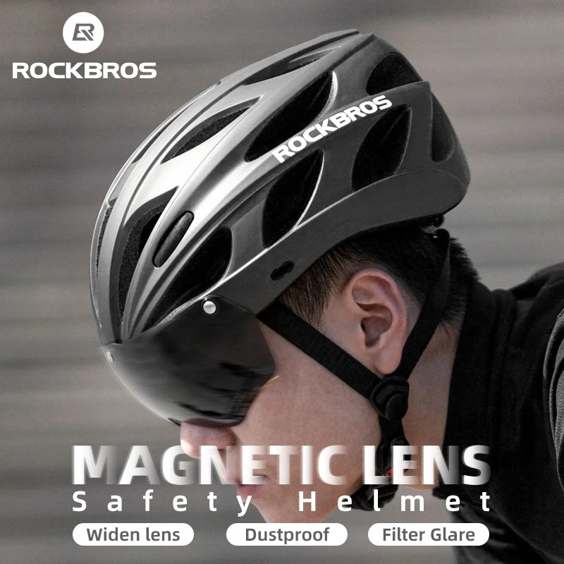 ROCKBROS Lightweight Breathable Cycling Helmet For Road And Mountain Biking