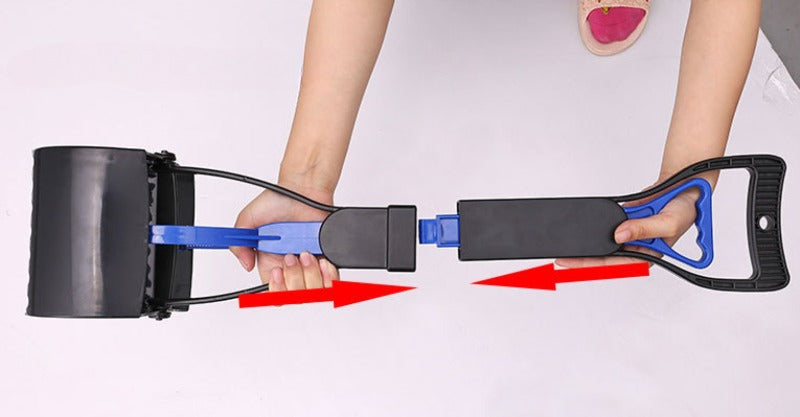 Feces Collector Foldable Shovel Excrement Collector Outdoor Dog Walking Clip Stool Apparatus Feces Cleaning Tool Pet Products
