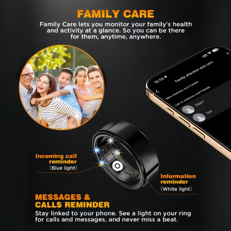 Casatelier Smart Ring For Heart Rate And Sleep Tracking
