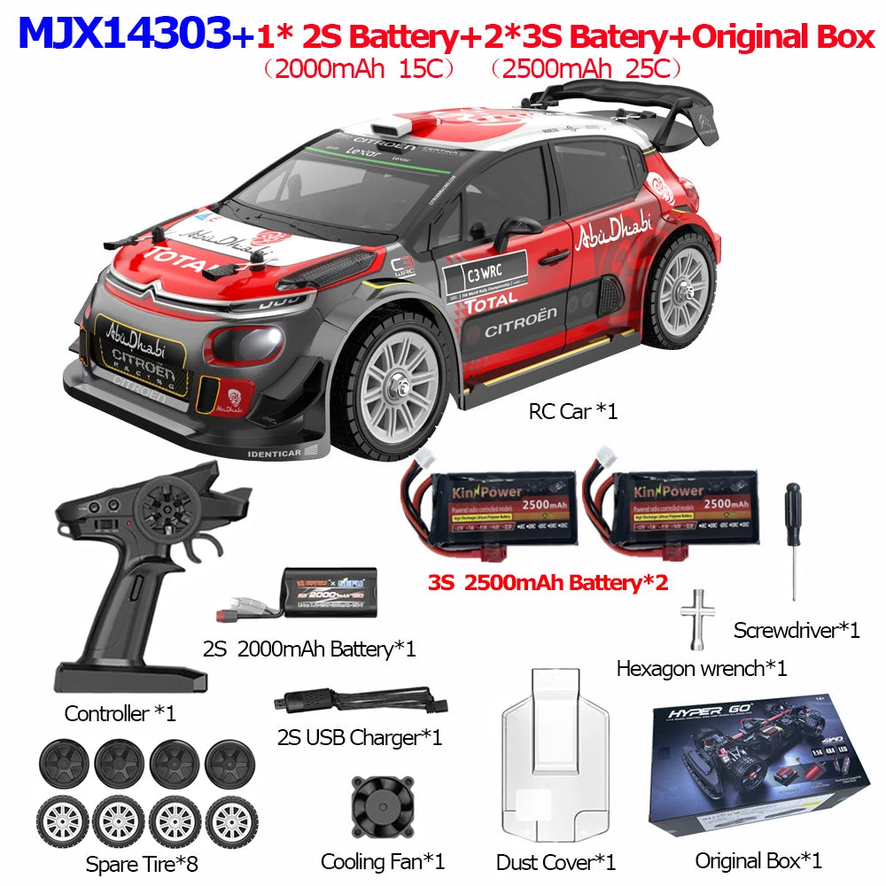Jyscend Brushless 4WD Offroad Remote Control High Speed Electric Racer