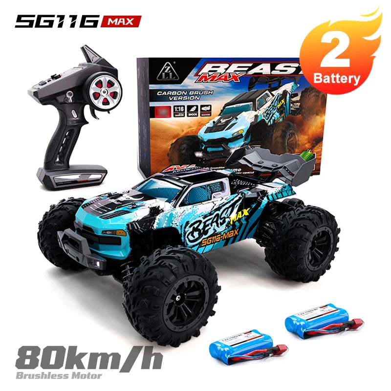 ZNLYRION Remote Control Buggy Four Wheel Drive Off Road