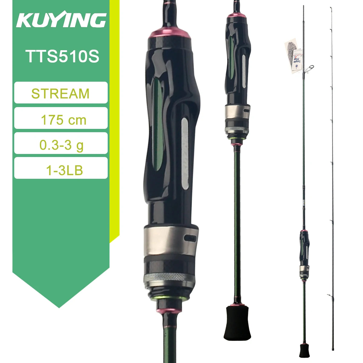 Kuying Teton Carbon Spinning Casting Lure Fishing Rod