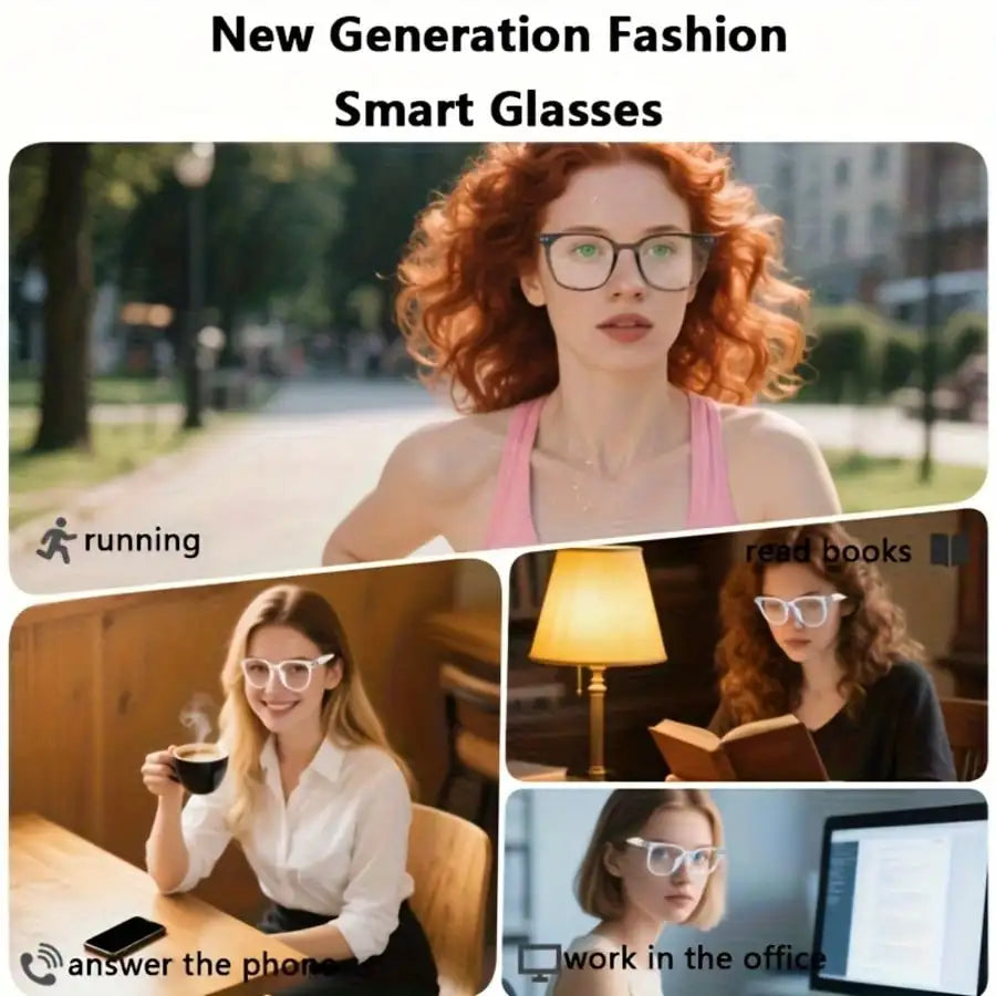 Hivisuals AI Smart Glasses With Photochromic Lenses And Bluetooth