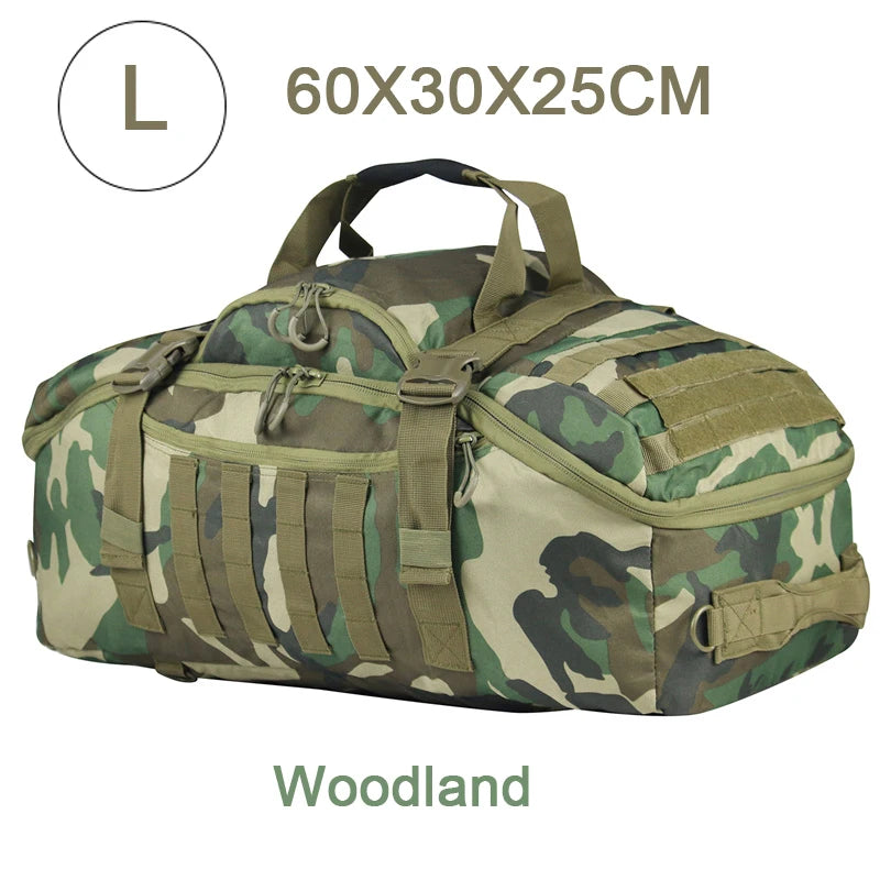 LQARMY Tactical Backpack For Outdoor Hiking And Camping Travel