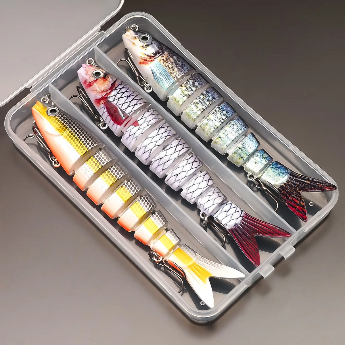 Anfs Jointed Swimbait Lure Slow Sinking Hard Bait Freshwater