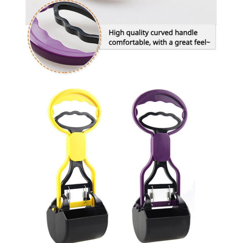 Feces Collector Foldable Shovel Excrement Collector Outdoor Dog Walking Clip Stool Apparatus Feces Cleaning Tool Pet Products