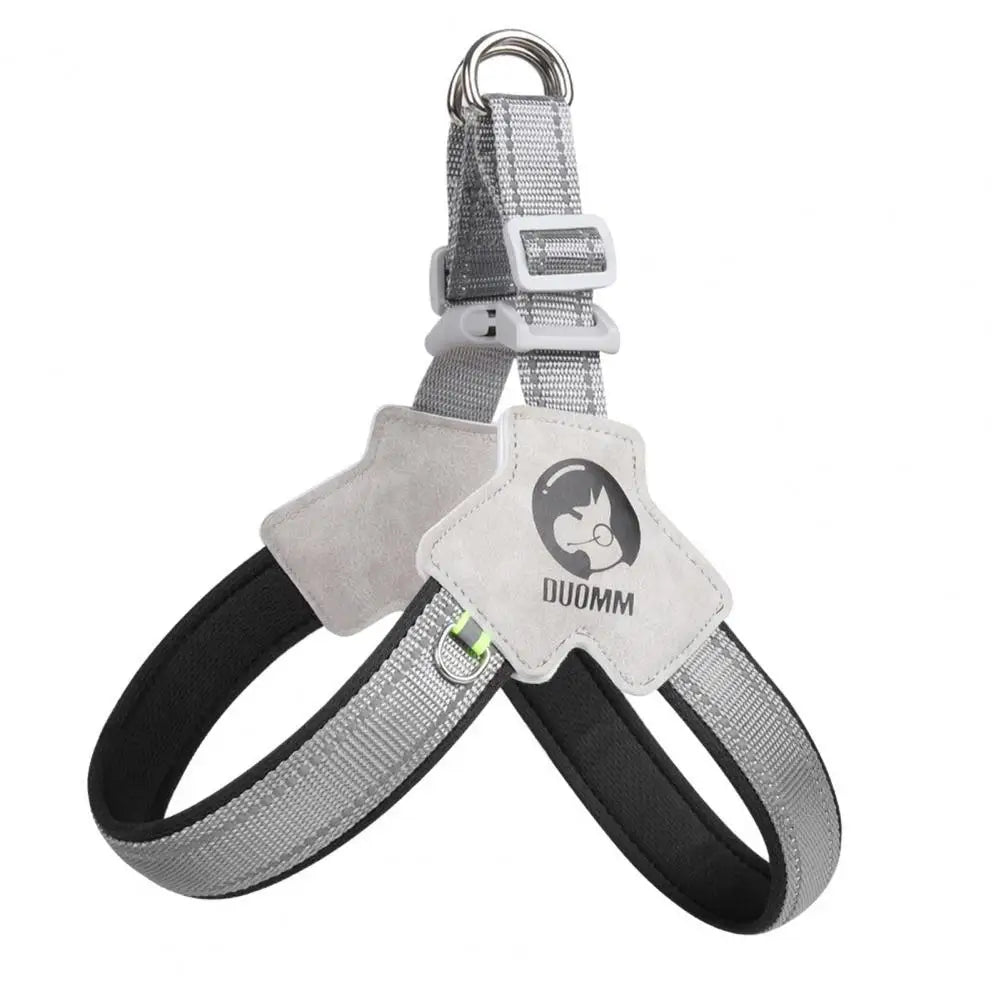 Dog Chest Strap Reflective Breathable Comfortable Puppy Harness Safe Anti-escape Adjustable Dogs Traction Leash Pet Supply