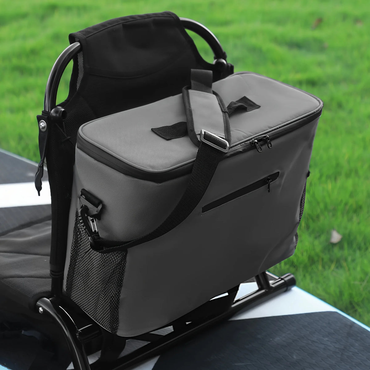 Insulated Kayak Seat Back Cooler Bag For Fishing And Travel