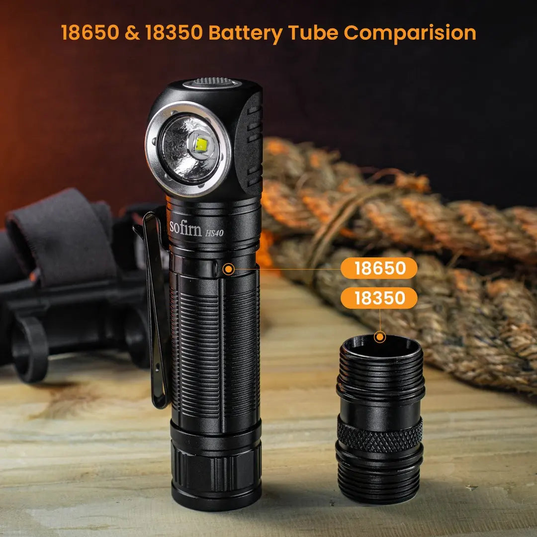 Sofirn HS40 2000 Lumens USB Rechargeable LED Headlamp