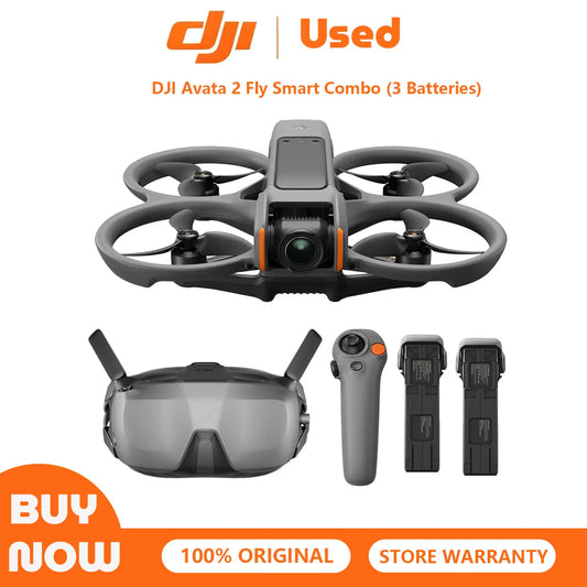 DJI Avata 2 Fly Smart Combo FPV Drone 4K Camera Set