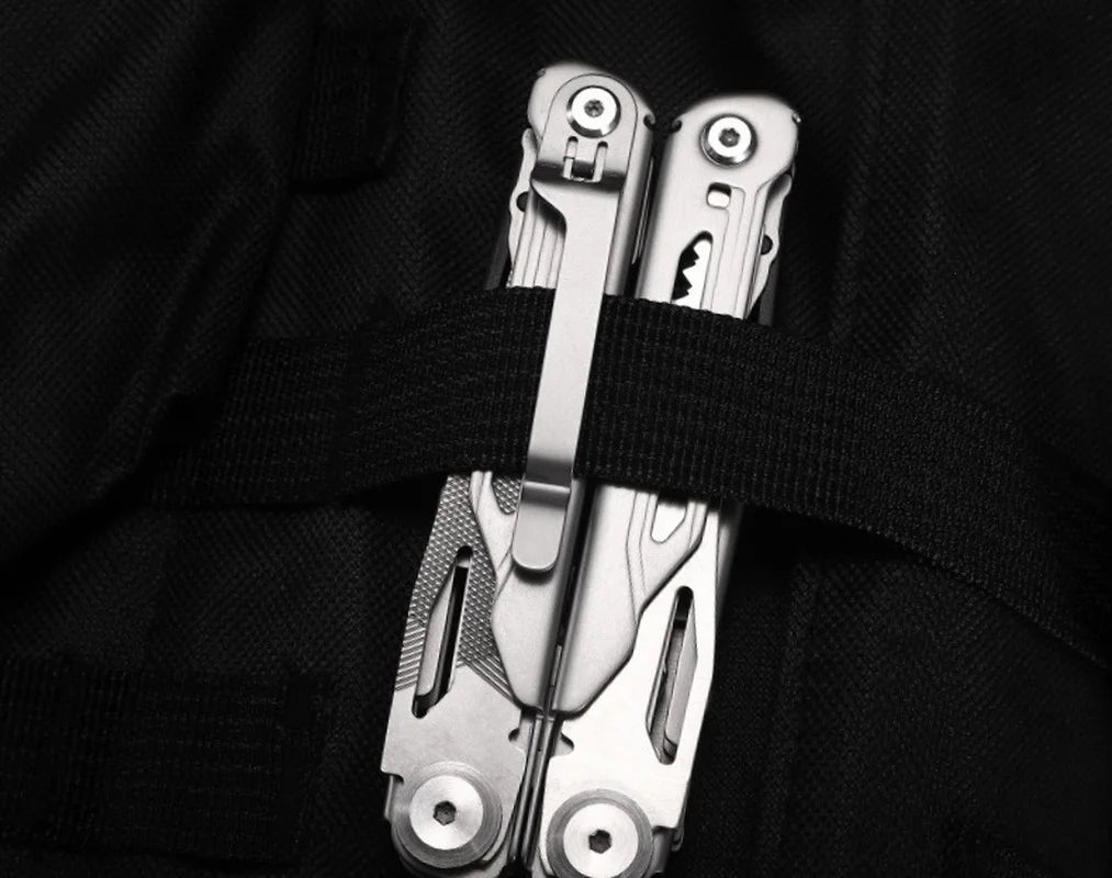 Daicamping DL10 Stainless Steel Folding Knife Emergency Plier Multitool Tool