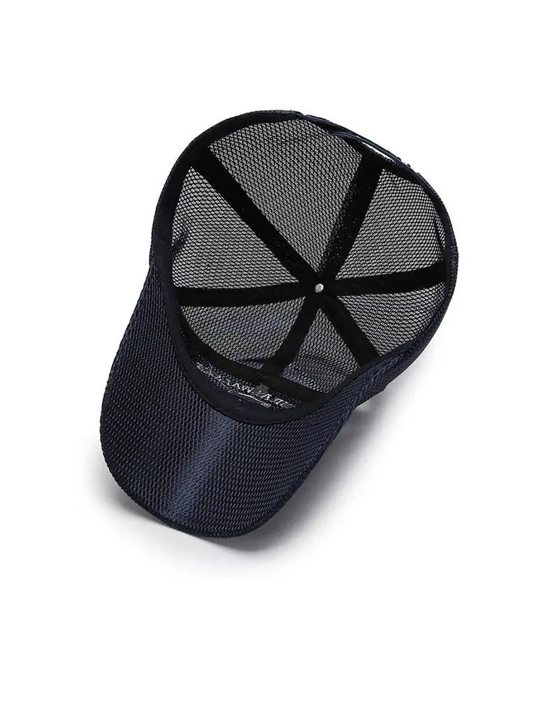Baseball Cap For Men 2021 Quick Drying Mesh Sun Protection Summer Outdoor Casual Breathable Embroidery Hat Trucker Gorro Hombre