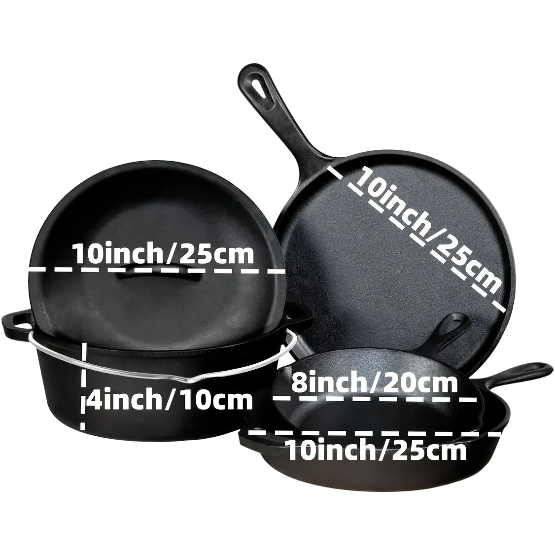 Heavy Duty Stainless Steel Frying Pans For Stove And Oven