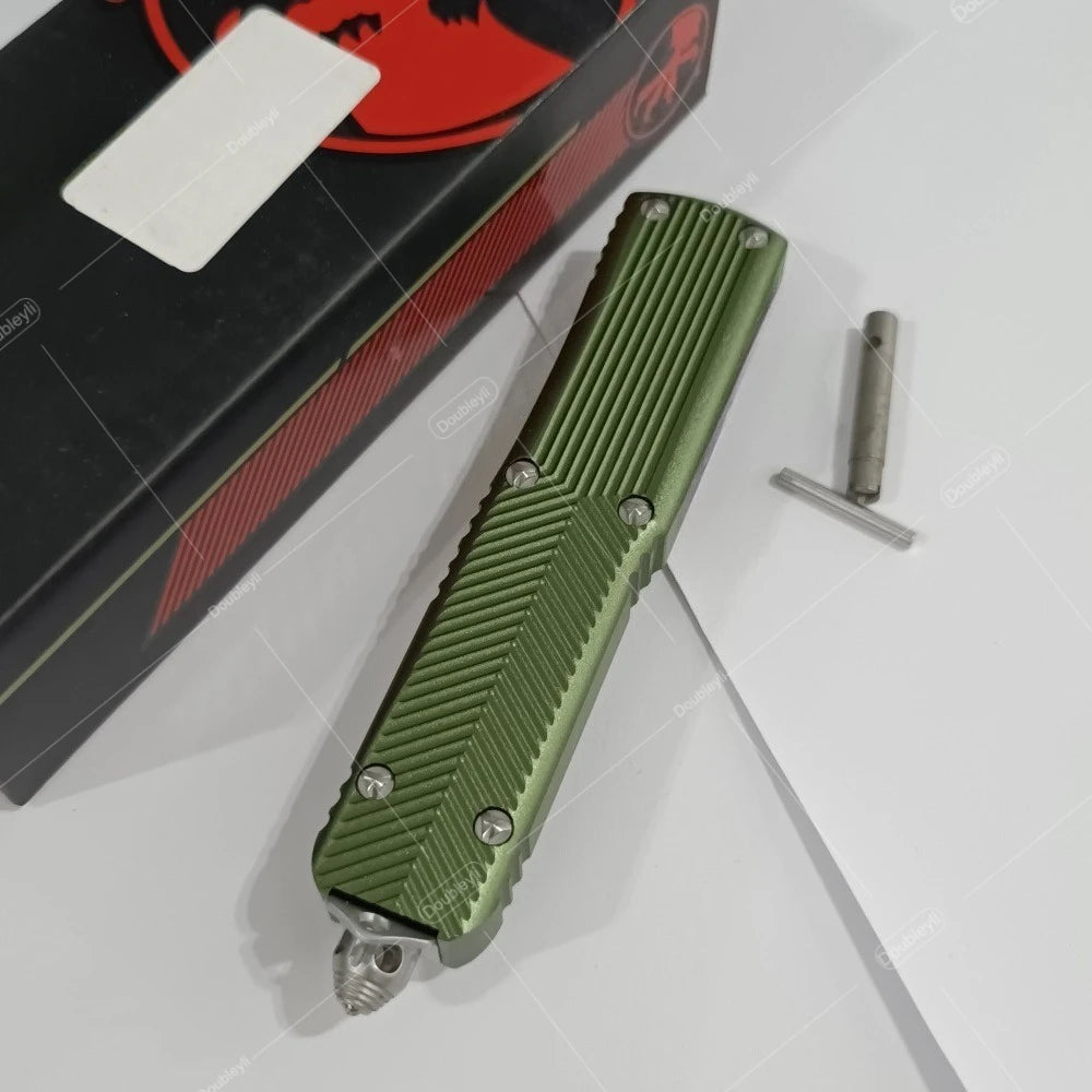 DIY D2 Steel Lightweight Pocket Knife With Aluminum Handle