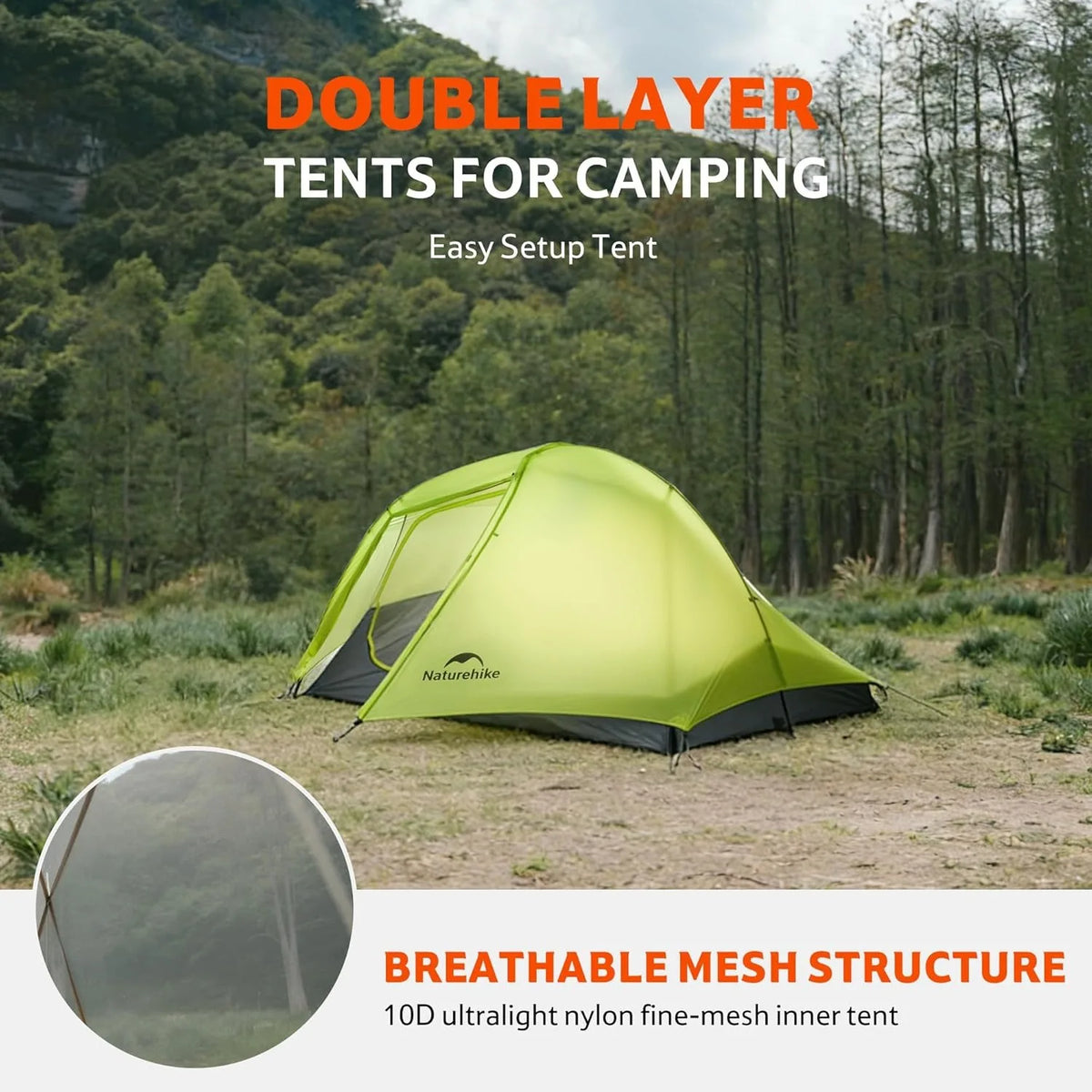 Naturehike Star Trail EXT Ultralight Double Wall Camping Tent