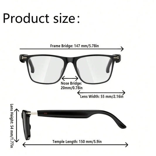 Hivisuals AI Smart Glasses With Photochromic Lenses And Bluetooth