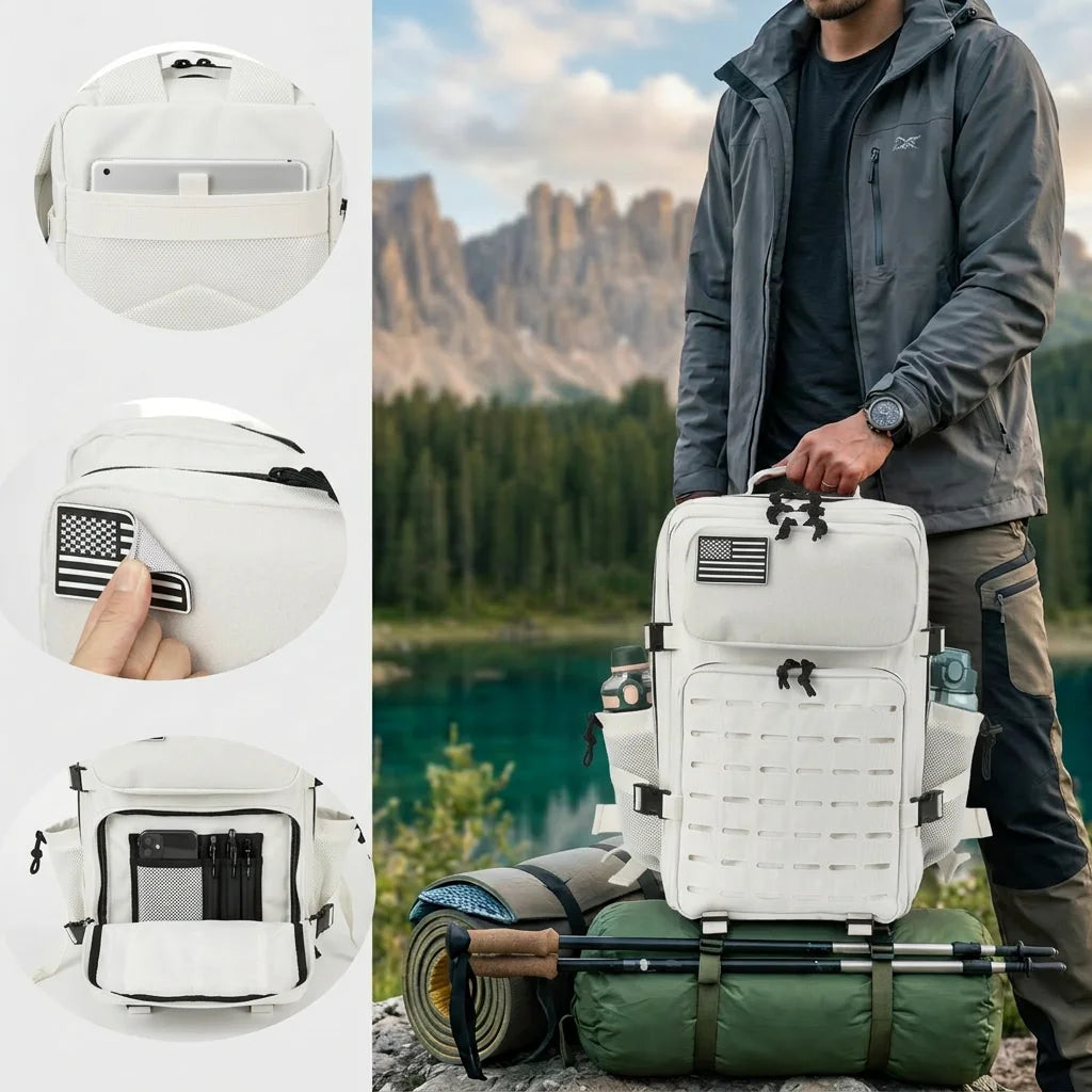 ReFire Gear Tactical Molle Backpack For Camping And Hiking Adventures