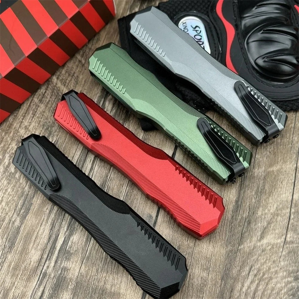 DIY D2 Steel Outdoor Knife With T6 Aluminum Handle