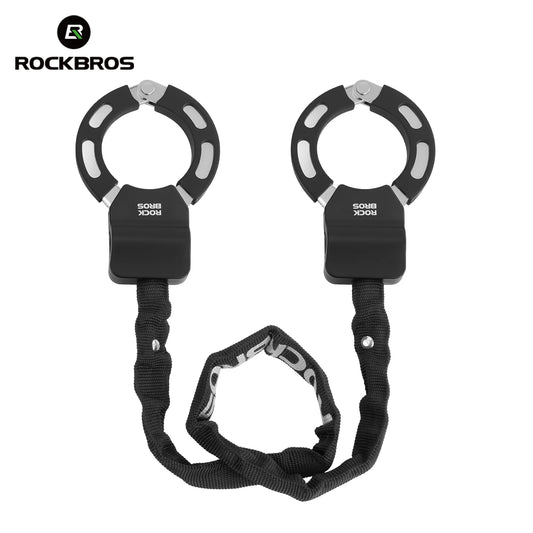 Rockbros Anti Theft Chain Lock For Bicycles And Scooters