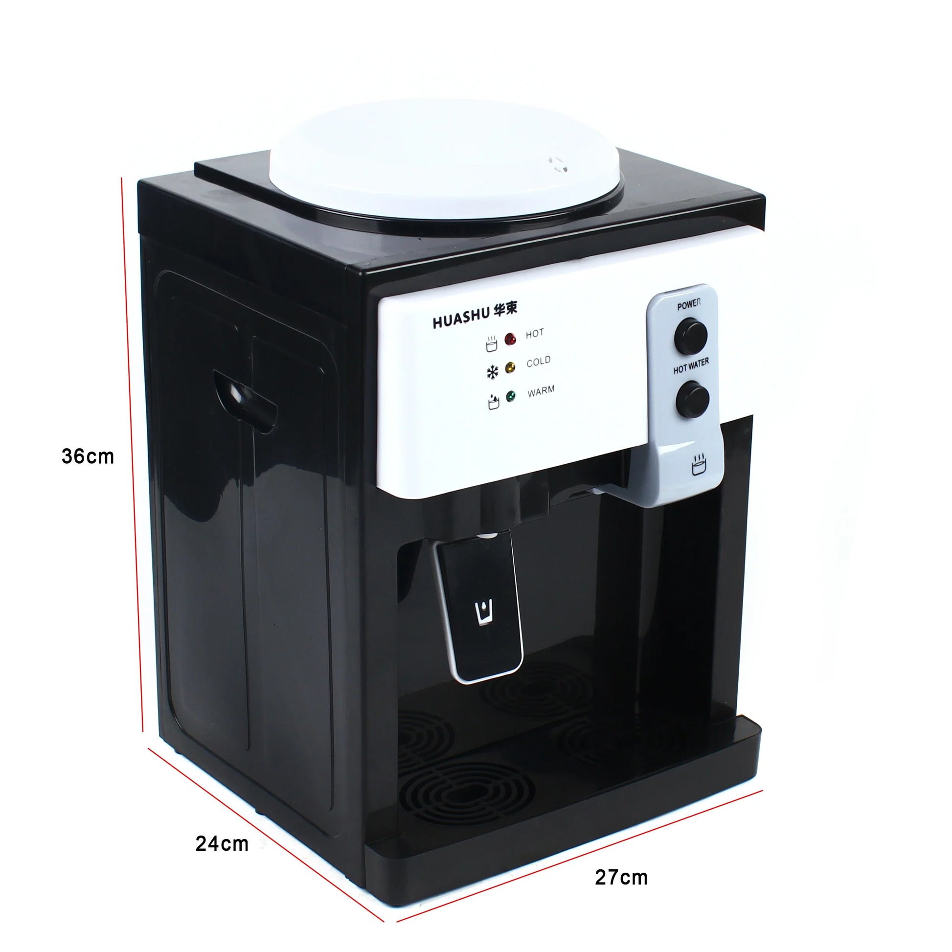 Versatile Electric Hot & Cold Water Cooler Dispenser with Dual Voltage Support (110V American / 220V European) for Home & Office