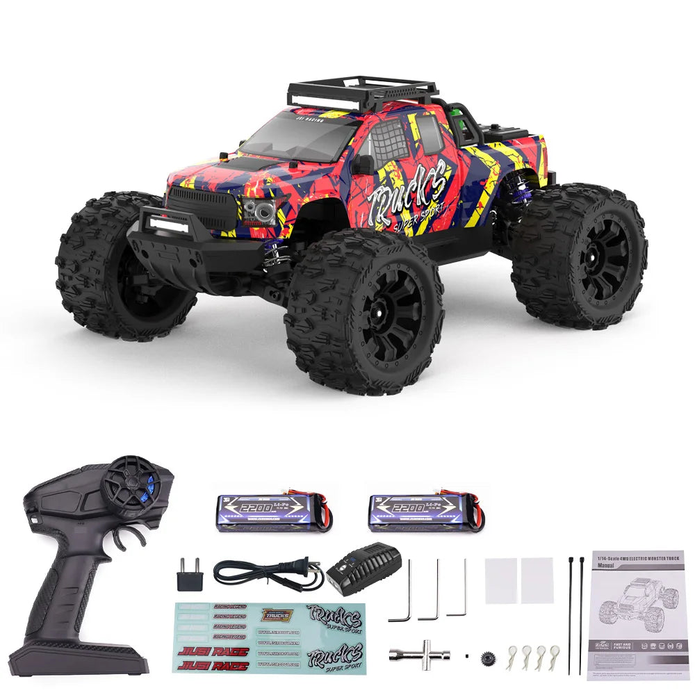 JIUSI Four Wheel Drive Brushless Motor Remote Control Racing Car