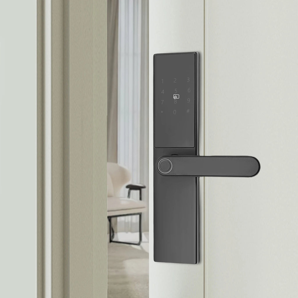 Smart Door Lock Fingerprint Password Entrance Digital Keypad Door Lock for Home Room Keyless Door Lock