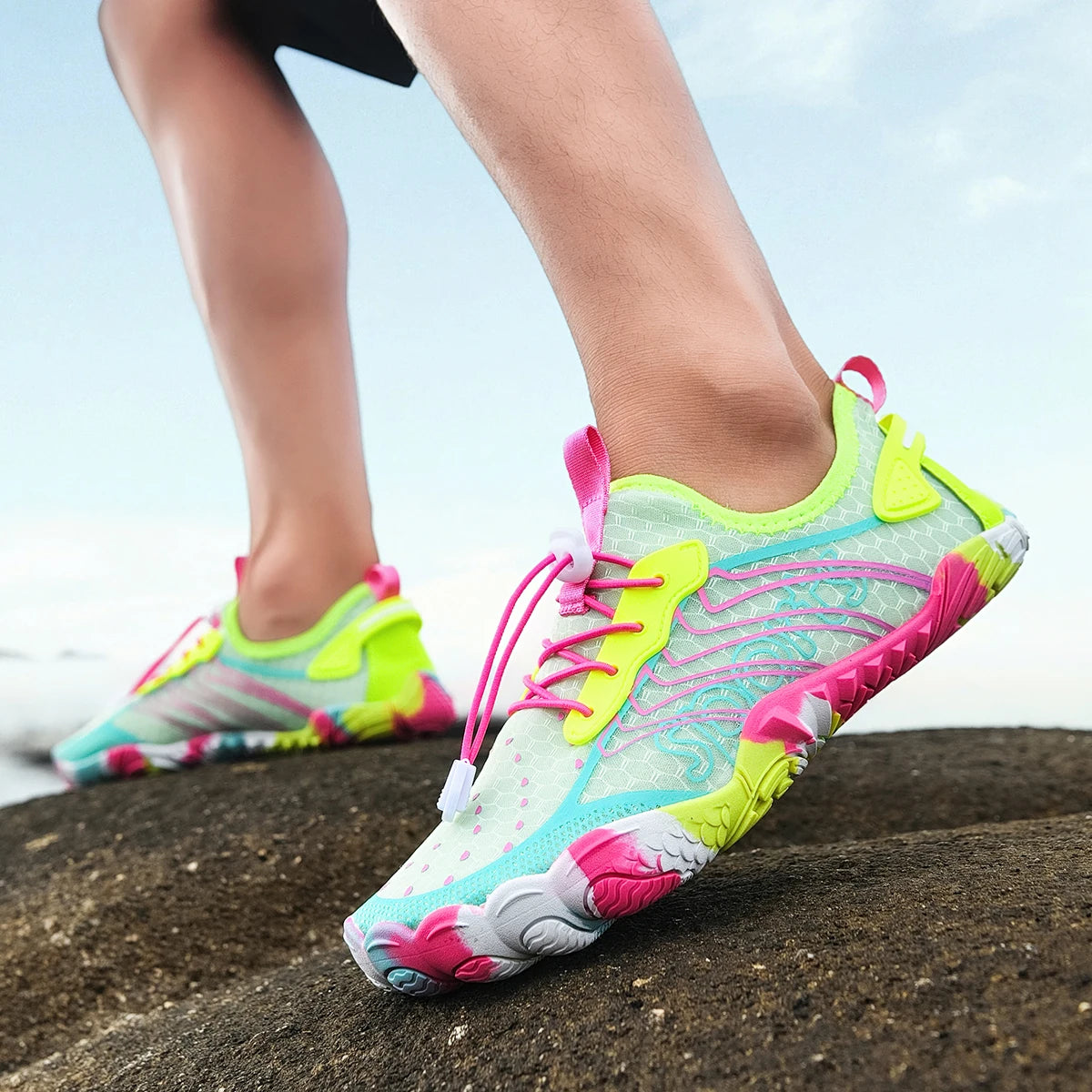 Lightweight Quick Dry Barefoot Water Shoes For Beach